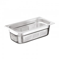 Öztiryakiler GN 1/3-100 mm Köşe Desenli Delikli Gastronorm Küvet 