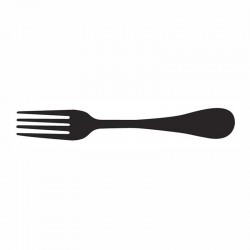 Öztiryakiler Lily Dessert Fork, 12 pcs - Öztiryakiler