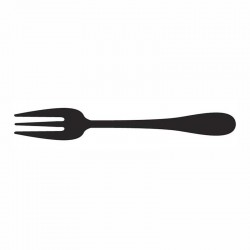 Öztiryakiler Lily Hors d'oeuvre Fork, 12 pcs - Öztiryakiler
