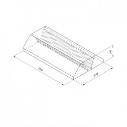 Öztiryakiler Medium Type Filter Hood, 250x250 cm - Öztiryakiler