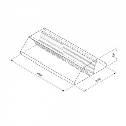Öztiryakiler Medium Type Filter Hood, 400x250 cm - Öztiryakiler