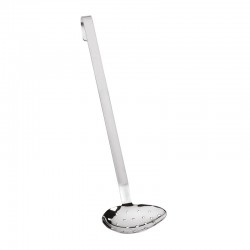 Öztiryakiler Monoblock Perforated Side Sauce Spoon, 38 cm - Öztiryakiler