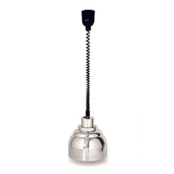 Öztiryakiler MRHL02 Warm Holder Lamp with Lift, 24x26 cm, Chrome - Öztiryakiler