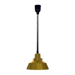 Öztiryakiler MRHL07 Retro Model Elevator Warm Holder Lamp, 31x26 cm, Brass - Öztiryakiler