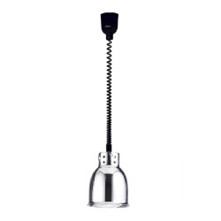 Öztiryakiler MRHL10 Infrared Elevator Warm Holder Lamp, 18x22.5 cm, Chrome - Öztiryakiler