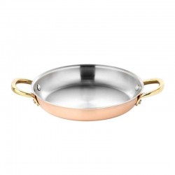 Öztiryakiler Multi Layer Stainless Steel Egg Pan, 20 cm, Copper - Öztiryakiler