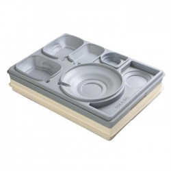 Öztiryakiler موديل N6 صينية حرارية، 6 حجرات - Öztiryakiler