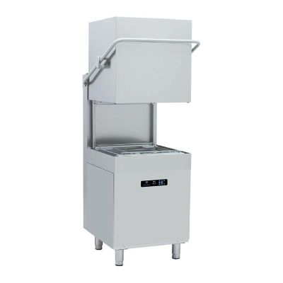 Öztiryakiler OBM 1080T Touch Ekran Yarım Kazan Giyotin Tip Bulaşık Yıkama Makinesi - 1