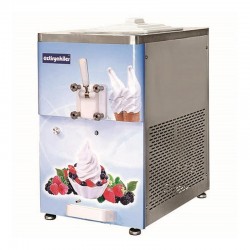 Öztiryakiler OEF1500APS Ice Cream and Frozen Yoghurt Maker with Single Lever Pump, 11 L - Öztiryakiler