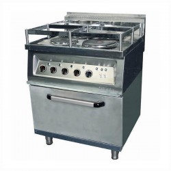 Öztiryakiler OFO7065 Ship Type Cooker, 4 Plate, Electric - Öztiryakiler