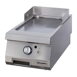Öztiryakiler OGG 4070 Düz Grill Plate, 40x70x30 cm, Sert Krom Kaplı, Gazlı - Öztiryakiler