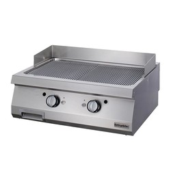 Öztiryakiler OGG 8070 N Corrugated Grill Plate, 80x70 cm, Hard Chrome Coated, Gas - Öztiryakiler