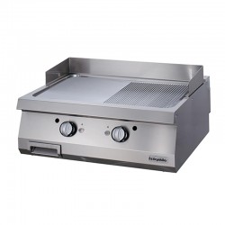 Öztiryakiler OGG 8070 Полугофрированная пластина для гриля, 80x70 см, газ - Öztiryakiler