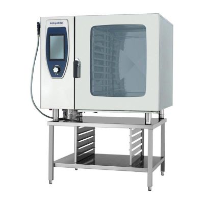 Öztiryakiler OKFE 102 C Konveksiyonlu Kızaklı Kombi Fırın, 10 Adet GN 2/1 Tepsi Kapasiteli, Elektrikli - 1