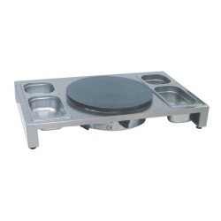 Öztiryakiler OKM-1S Crepe Maker with Sauce Bowl, Electric - Öztiryakiler