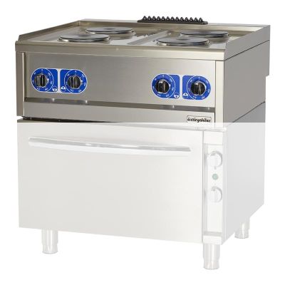 Öztiryakiler Optimum 700 Seri OSOE 4070 E Set Üstü Ocak, 40x70x28 cm, Elektrikli - 1