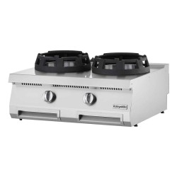 Öztiryakiler Optimum 700 Series OWG 8070 E Варочная панель с 2 конфорками, 80x70x28 см, газ - Öztiryakiler