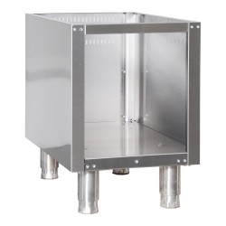 Öztiryakiler Optimum 900 Series OD 4090 Base Shelf with Under Set Cabinet without Cover, 40x80x57 cm - Öztiryakiler