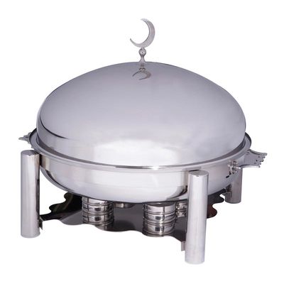 Öztiryakiler Ortadoğu Model Chafing Dish, 80 cm Kapak, Jel Yakıtlı - 1