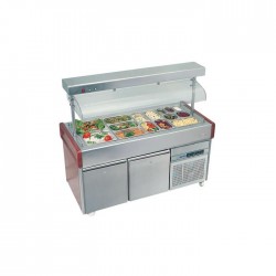 Öztiryakiler OSBA Saladbar with lift, 150x70 cm - Öztiryakiler