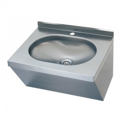 Öztiryakiler Oval Type Inclined Hand Wash Sink, Single Entrance Wall - Öztiryakiler