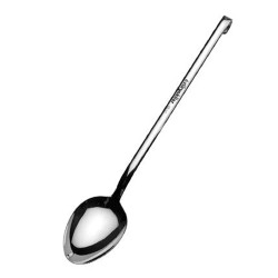 Öztiryakiler Paslanmaz Çelik Deliksiz Servis Kaşığı, 30 cm - Öztiryakiler