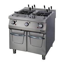 Öztiryakiler Pasta Fryer with Cabinet, 80x90x85 cm, Electric - Öztiryakiler