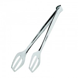 Öztiryakiler Perforated Steel Small Serving Tongs - Öztiryakiler