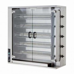 Öztiryakiler Piliç Çevirme Makinesi, 25 Piliç Kapasiteli, Elektrikli - Öztiryakiler