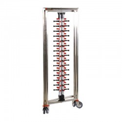 Öztiryakiler Platemate 135PM 84 Foldable Plate Trolley - Öztiryakiler