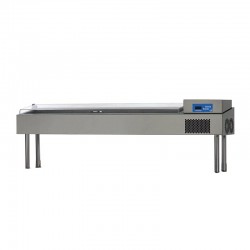 Öztiryakiler PZ54 E3 High Plexiglass Covered Pizza Preparation Table - Öztiryakiler