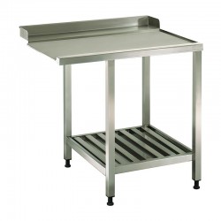 Öztiryakiler Right Entry Dishwasher Exit Bench with Sub-Table, 120x75 cm - Öztiryakiler