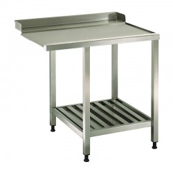 Öztiryakiler Right Entry Dishwasher Exit Bench with Sub-Table, 70x75 cm - Öztiryakiler