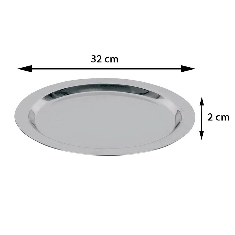 Öztiryakiler Round Banquet Tray, 32x2 cm - Öztiryakiler