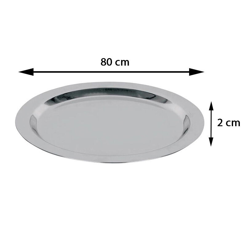 Öztiryakiler Round Banquet Tray, 80x2 cm - Öztiryakiler