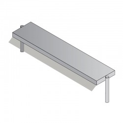 Öztiryakiler Service Shelf, 190x30x70 cm - Öztiryakiler