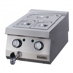 Öztiryakiler Set Top Bain Marie, 40x70x30 cm, Electric - Öztiryakiler (1)
