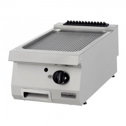 Öztiryakiler Set Top Corrugated Grill Plate, 40x90 cm, Gas - Öztiryakiler