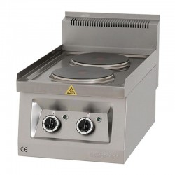 Öztiryakiler Set Top Double Hob, 40x65 cm, Electric - Öztiryakiler