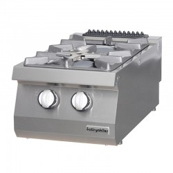 Öztiryakiler Set Top Double Hob, 40x70x30 cm, Gas - Öztiryakiler