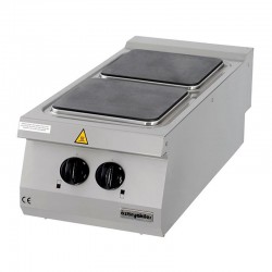 Öztiryakiler Set Top Double Hob, 40x90x30 cm, Electric - Öztiryakiler