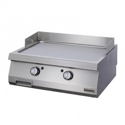Öztiryakiler Set Top, Flat Grill Plate, 80x90 cm, Chrome, Electric - Öztiryakiler