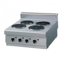 Öztiryakiler Set Top Four Hob, 70x75 cm, Electric - Öztiryakiler