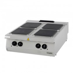 Öztiryakiler Set Top Four Hob, 80x90x30 cm, Electric - Öztiryakiler