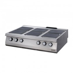 Öztiryakiler Set Top Six Hob, 120x90x30 cm, Electric - Öztiryakiler