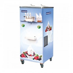 Öztiryakiler Set Üstü Dondurma ve Frozen Yoğurt Makinesi, 15+15 L - Öztiryakiler