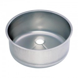 Öztiryakiler Sink, Round, 38x18 cm, 1 mm - Öztiryakiler