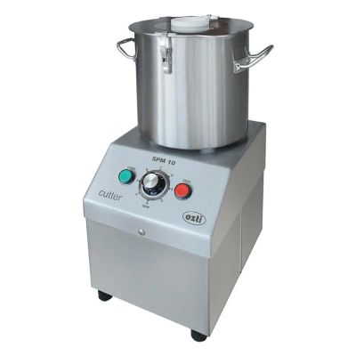 Öztiryakiler SPM 10 2-SPD Çift Devirli Sebze Parçalama ve Humus Makinesi, 10 L, Trifaze - 1