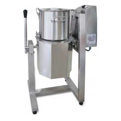 Öztiryakiler SPM 30 FC İnvertör Kontrollü Sebze Parçalama ve Humus Makinesi, 30 L, Trifaze - 1