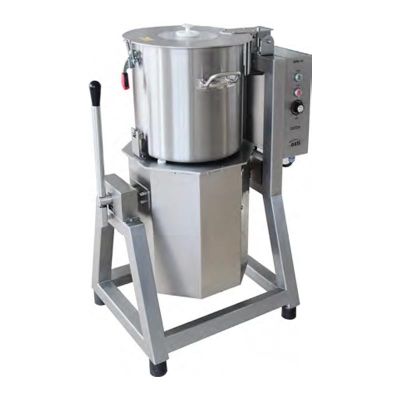 Öztiryakiler SPM 50 2-SPD Çift Devirli Sebze Parçalama ve Humus Makinesi, 50 L, Trifaze - 1